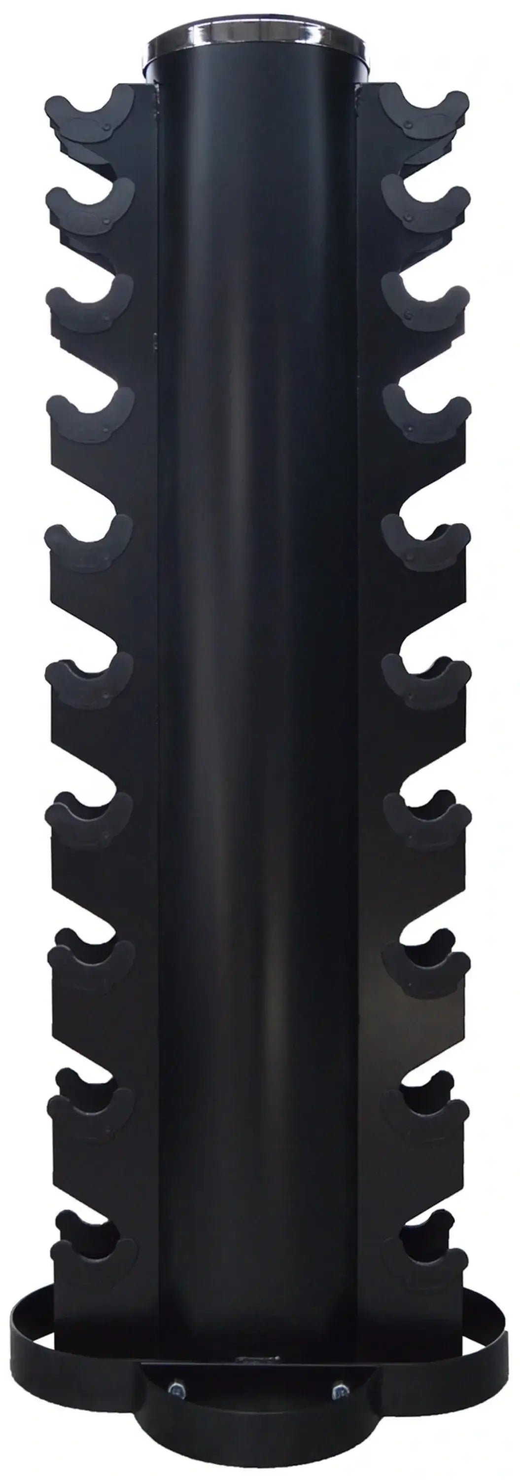 French Fitness 10 Pair Vertical Dumbbell Rack (New)