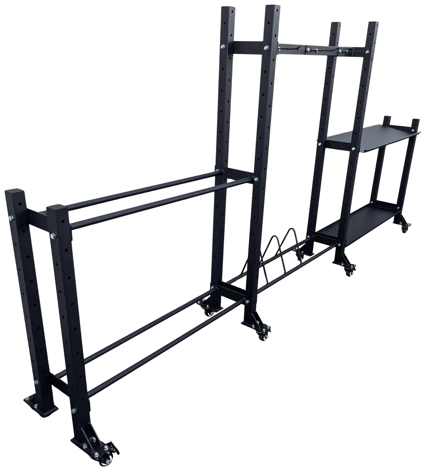 French Fitness 3 section Multi Tier Storage Rack System (New)