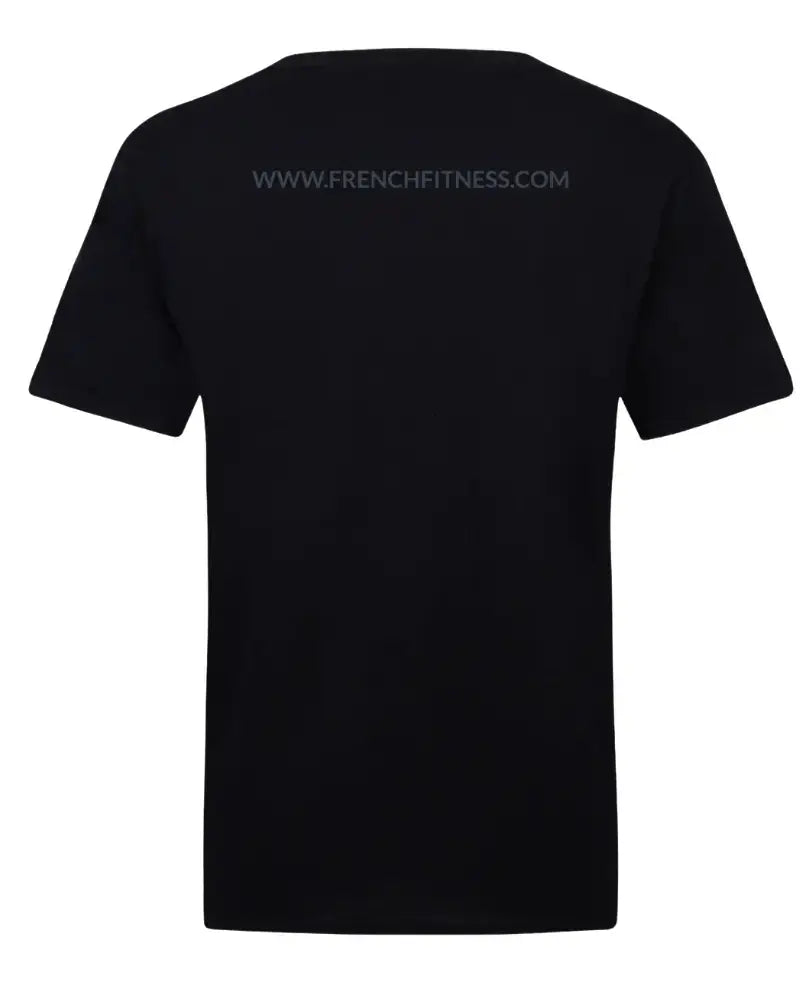 French Fitness Basic T-Shirt Men's Black Medium (New)