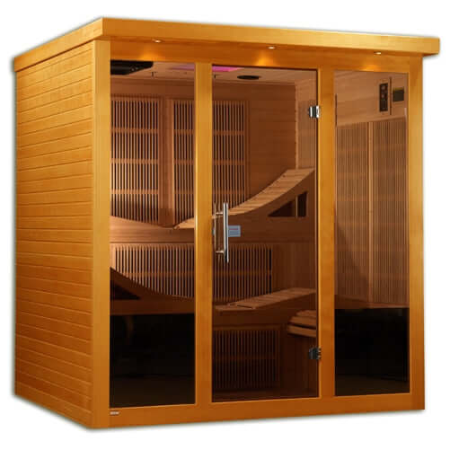 GoldenDesigns DYN-6996-01 Near Zero EMF Far Infrared Sauna (New)