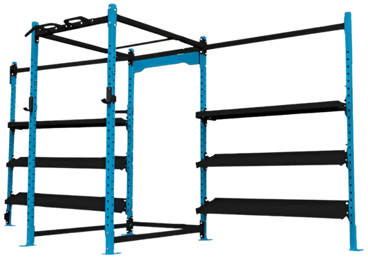 French Fitness Rig & Rack R30-DSPR Monster Dual Storage Power Rack (New)