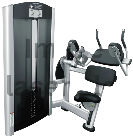 French Fitness Vail Selectorized Abdominal Crunch (New)